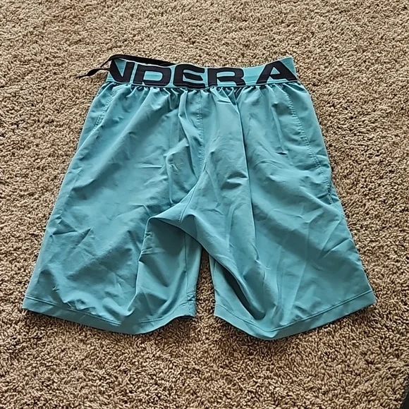 Under Armour athletic shorts, blue, size S - Picture 5 of 5